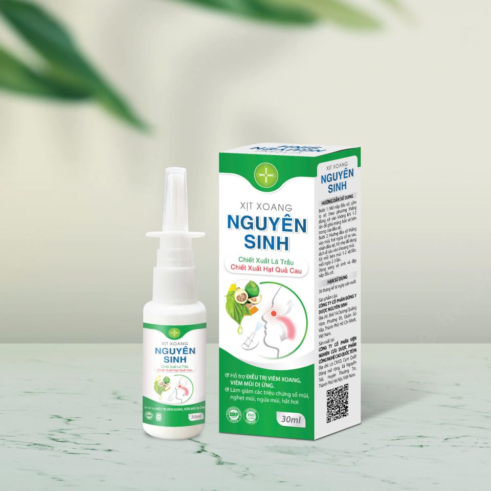 Xịt xoang nguyên sinh